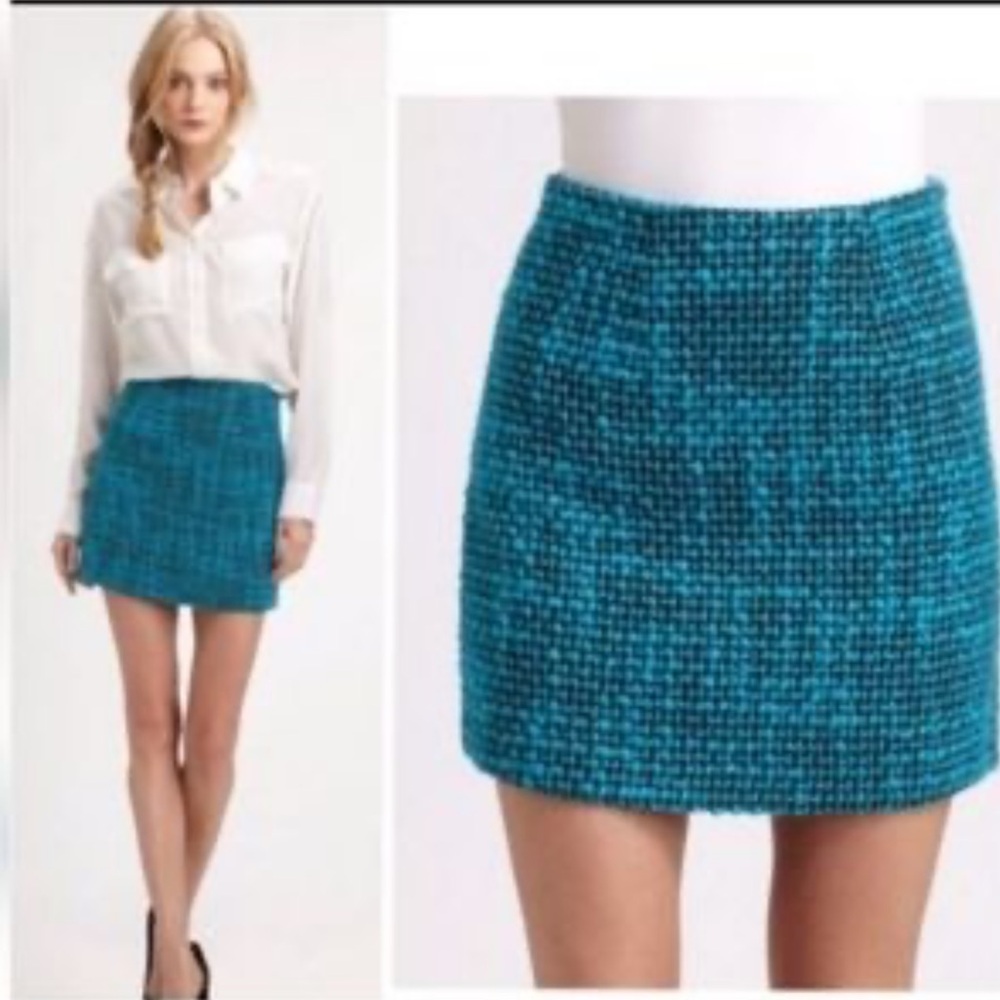 Alice + Olivia Tweed Skirt‼️ New w Tags